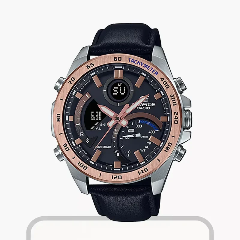 Casio Edifice Men's Watch Chronograph Tough Solar Bluetooth | ECB-900GL-1B